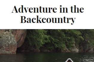 Adventure In The Backcountry Logo